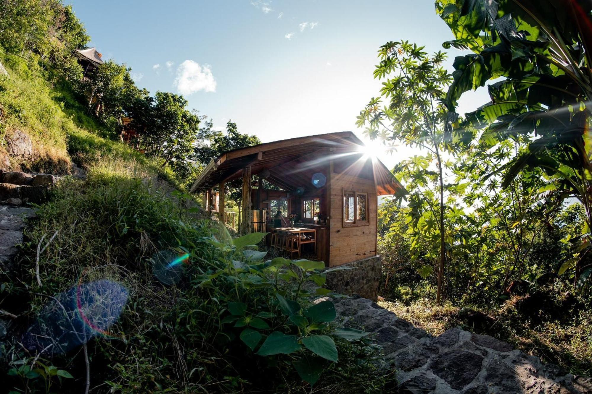 Fuego Atitlan Eco-Hotel Тікаль Екстер'єр фото