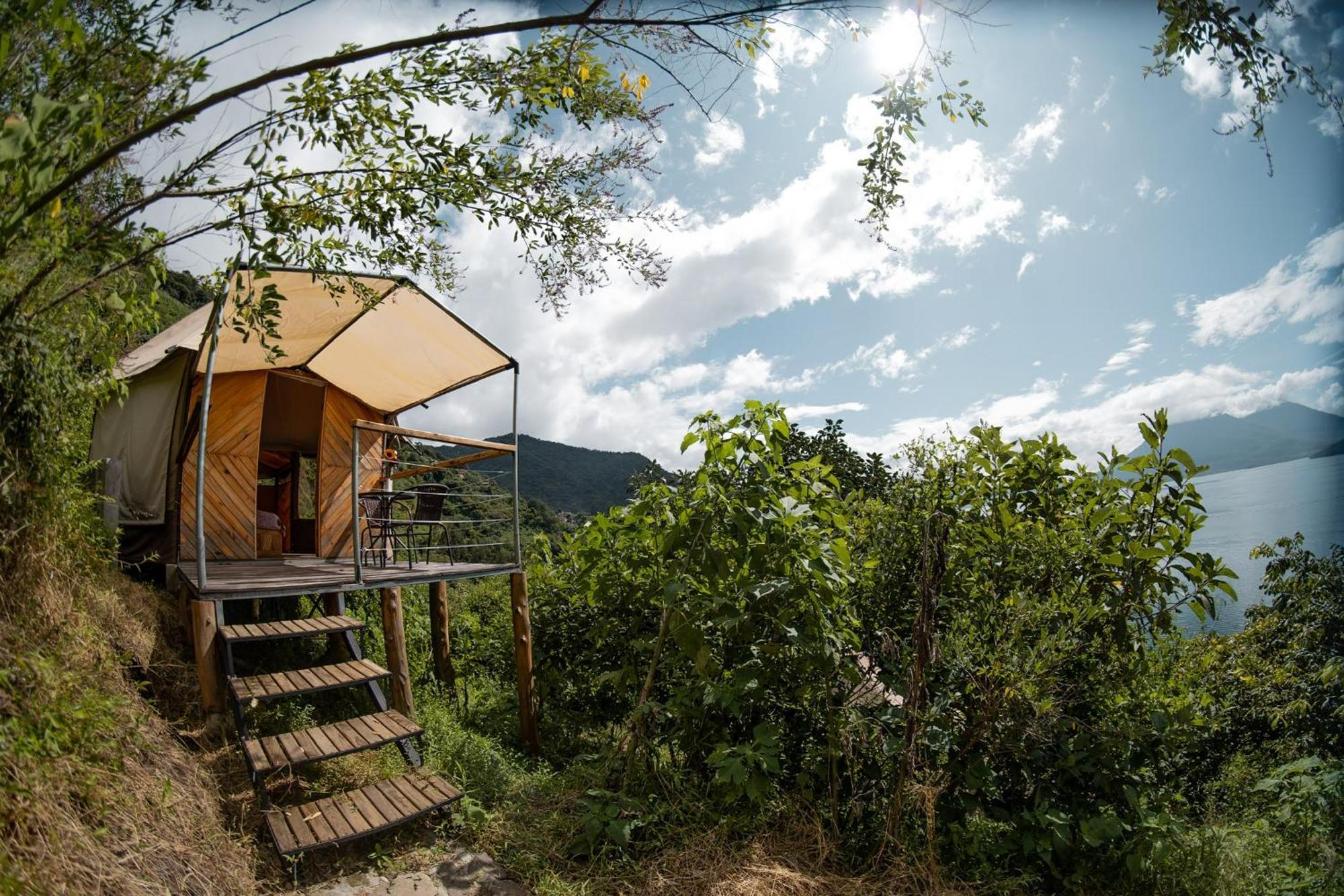 Fuego Atitlan Eco-Hotel Тікаль Екстер'єр фото