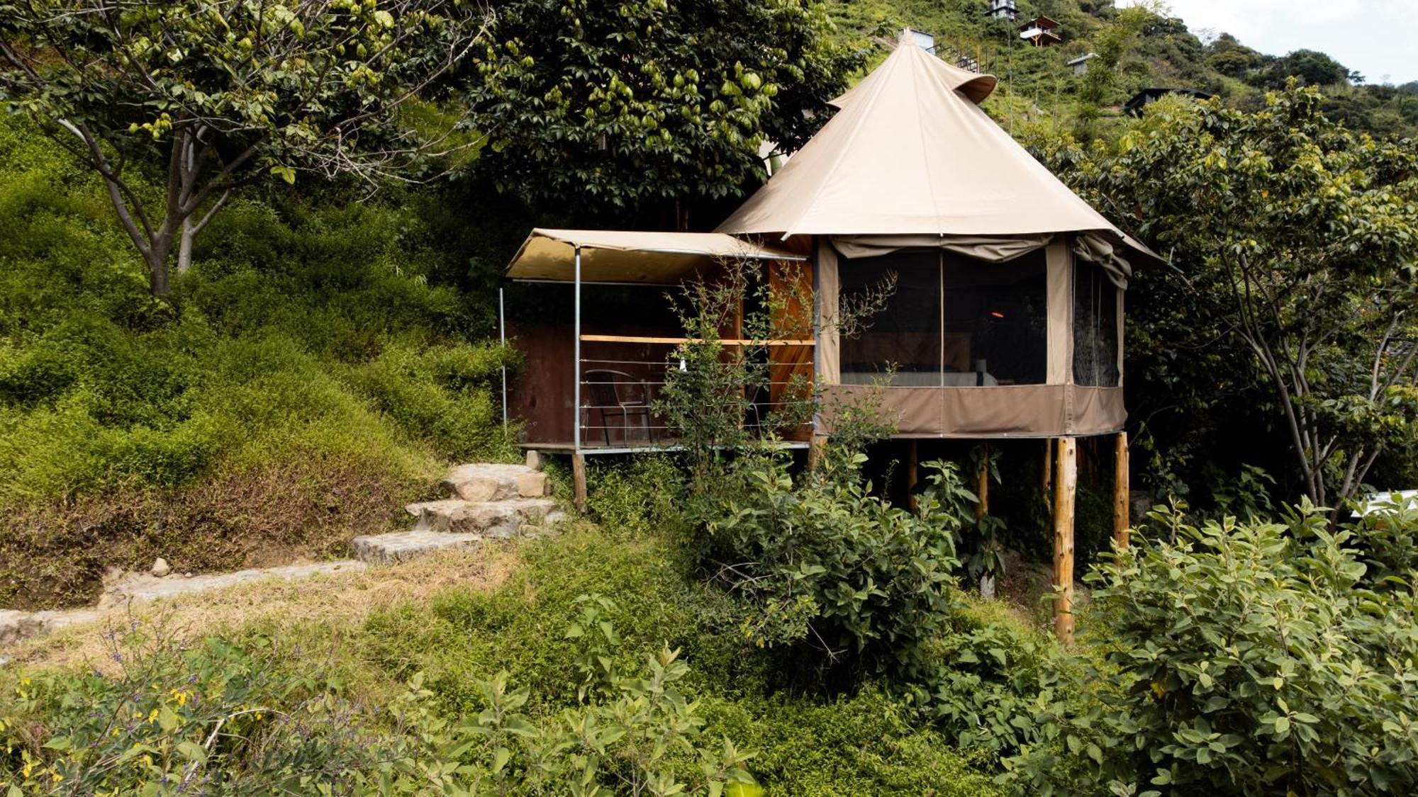 Fuego Atitlan Eco-Hotel Тікаль Екстер'єр фото
